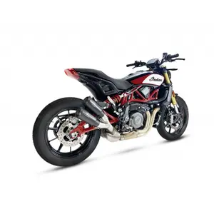 Motorcykeludstødning i rustfrit stål Ixrace MK2 FTR 1200 S FTR 1200 R 2019 2020 2021 2022 image-2
