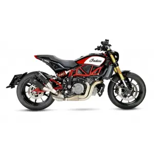 Motorcykeludstødning i rustfrit stål Ixrace MK2 FTR 1200 S FTR 1200 R 2019 2020 2021 2022 image-1