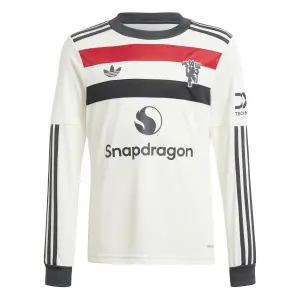 Langærmet tredjetrøje til børn Manchester United 2024/25 image-0