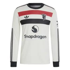 Långärmad autentisk tredjetröja Manchester United 2024/25 image-0