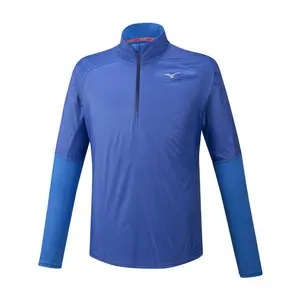 1/2 zip long sleeve jacket Mizuno hybrid dry aeroflow image-0