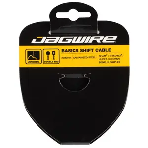 Cabo Derailleur Jagwire Basics 1.2X2300mm Double Ended Campagnolo/Huret, Schwinn, Benelu, Simplex image-1