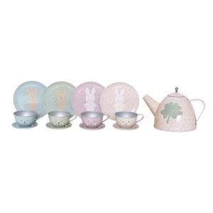 Teddy & Bunny tea set JaBaDaBaDo image-2