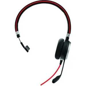 Micro-casque mono HD audio Jabra Evolve 40 MS Microsoft image-0