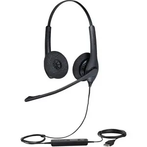 Micro-casque large bande téléphonie IP Jabra Biz 1500 Usb Duo Noice-C Boom image-0