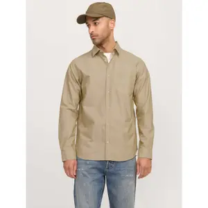 Long sleeve shirt Jack & Jones Lesner Oxford Solid image-1
