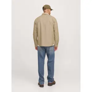 Long sleeve shirt Jack & Jones Lesner Oxford Solid image-3
