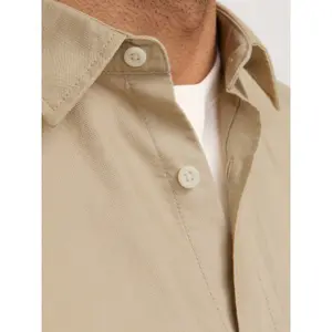 Long sleeve shirt Jack & Jones Lesner Oxford Solid image-4