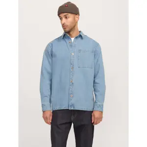 Long-sleeve denim overshirt Jack & Jones Colter image-1