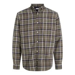 Camisa de cuadros de manga larga Jack & Jones Classic image-0