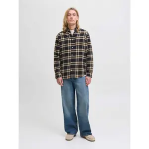 Camisa de cuadros de manga larga Jack & Jones Classic image-1