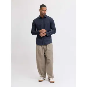 Langærmet skjorte Jack & Jones Classic Melange image-2