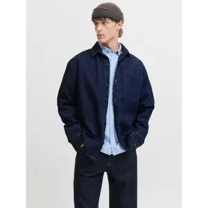 Long-sleeve denim overshirt Jack & Jones Colter image-1