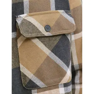 Camisa encima de cuadros mezclados Jack & Jones Rayle image-4