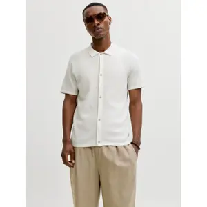 Chemise manches courtes en maille Jack & Jones George image-1