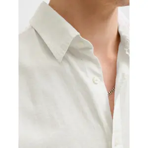 Mixed linen shirt Jack & Jones Breeze image-4