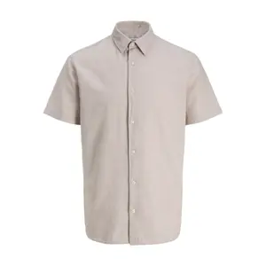 Mixed linen shirt Jack & Jones Breeze image-0