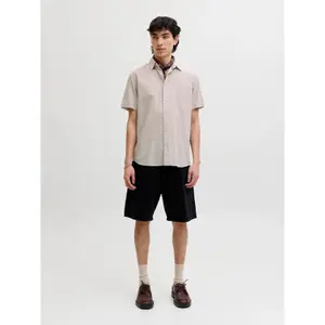 Mixed linen shirt Jack & Jones Breeze image-2