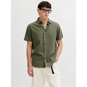 Mixed linen shirt Jack & Jones Breeze image-1