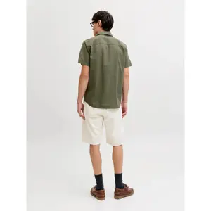 Mixed linen shirt Jack & Jones Breeze image-3