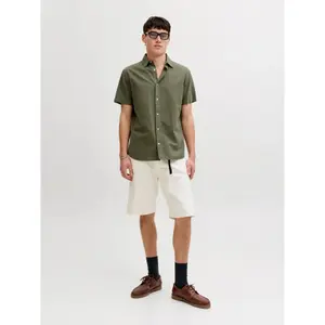 Mixed linen shirt Jack & Jones Breeze image-2