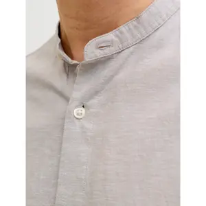 Langarmshirt mit Streifenkragen Jack & Jones Breeze image-4