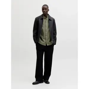 Langarmshirt mit Streifenkragen Jack & Jones Breeze image-3