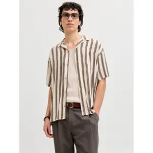 Striped shirt Jack & Jones Jeff Resort image-1