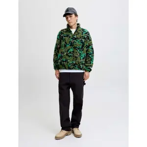 1/2 rits fleece Jack & Jones Skin image-1