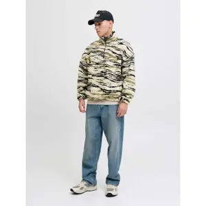 1/2 rits fleece Jack & Jones Skin image-1