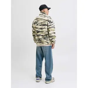1/2 rits fleece Jack & Jones Skin image-2