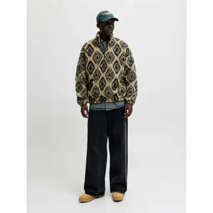 1/2 rits fleece Jack & Jones Paddy image-1