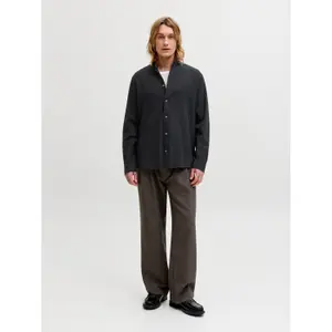 Long Sleeve Button Shirt Jack & Jones Summer Linen image-2