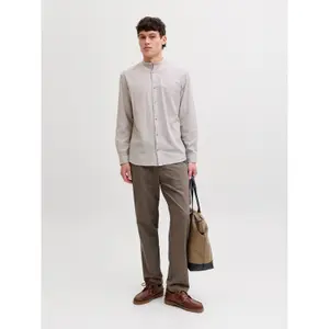Chemise manches longues à bouton Jack & Jones Summer Linen image-2