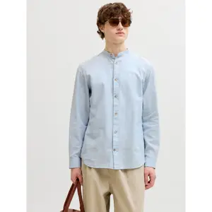 Chemise manches longues à bouton Jack & Jones Summer Linen image-1