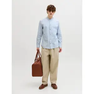 Chemise manches longues à bouton Jack & Jones Summer Linen image-2