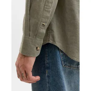 Chemise manches longues à bouton Jack & Jones Summer Linen image-4