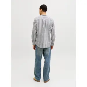 Long Sleeve Button Shirt Jack & Jones Summer Linen image-3