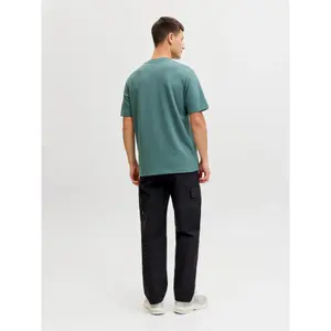 T-shirt med tryk på brystet Jack & Jones Fusion image-2