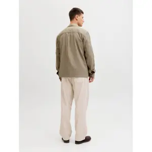 Long sleeve shirt Jack & Jones Blurayle Linen Bl. image-2