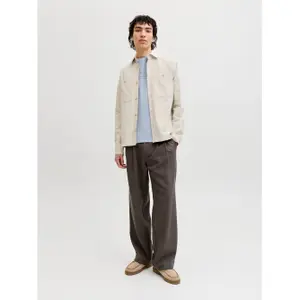 Long sleeve shirt Jack & Jones Blurayle Linen Bl. image-3