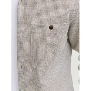 Long sleeve shirt Jack & Jones Blurayle Linen Bl. image-3
