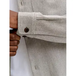 Long sleeve shirt Jack & Jones Blurayle Linen Bl. image-4