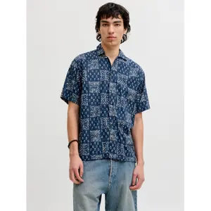 Shirt Jack & Jones Blulyon Print Dobby image-1