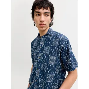 Shirt Jack & Jones Blulyon Print Dobby image-4
