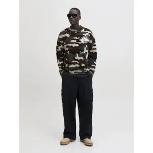 Round neck sweater Jack & Jones Fade image-4