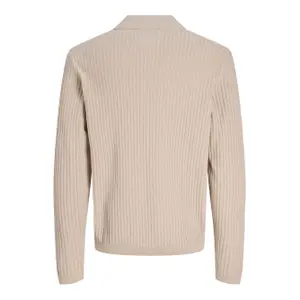 Long-sleeved knitted polo shirt Jack & Jones Blakai Styd image-2
