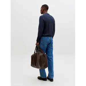 Long-sleeved knitted polo shirt Jack & Jones Blakai Styd image-3