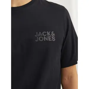 T-shirt med rund halsringning Jack & Jones Corp Logo Pls image-5