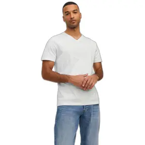 V-neck T-shirt Jack & Jones Organic Basic image-2